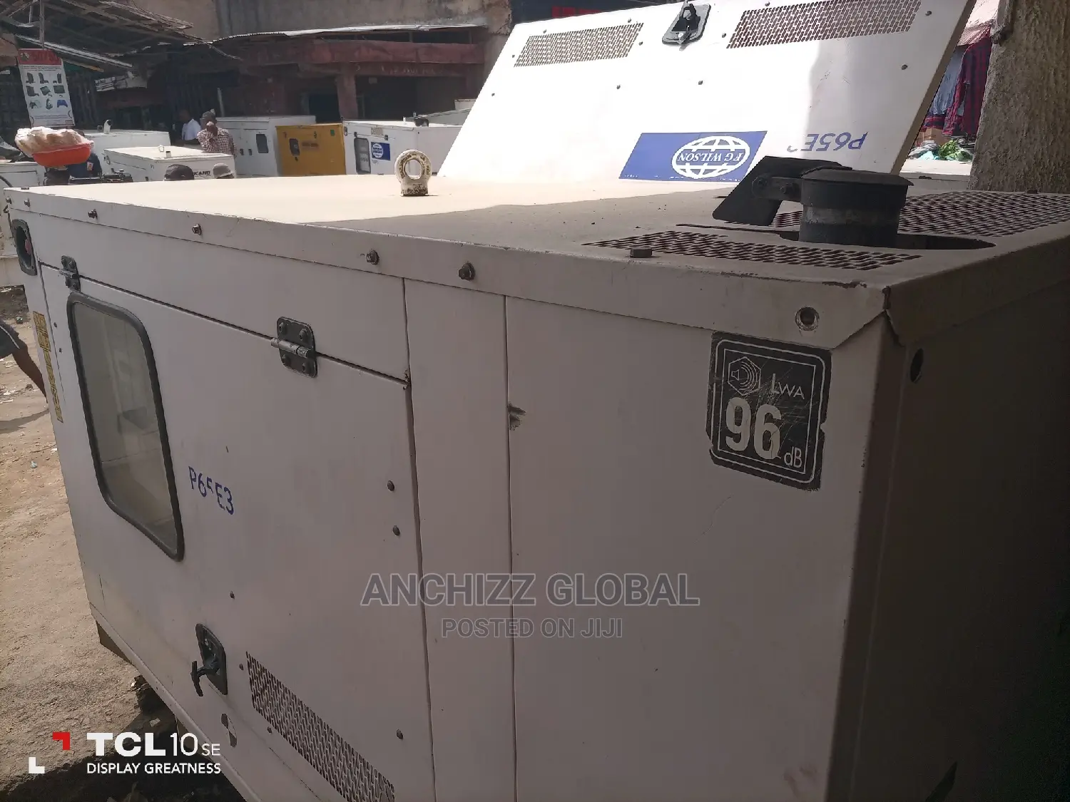 65kva Soundproof F.G Wilson Perkins, Leroy Somer Alternator