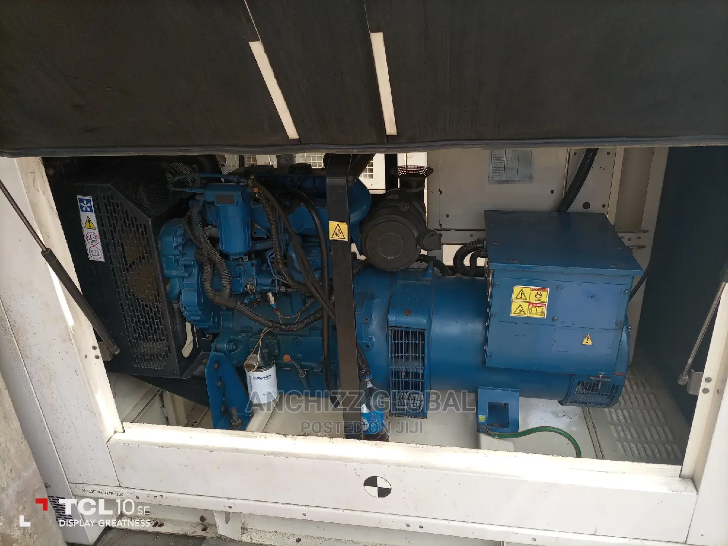65kva Soundproof F.G Wilson Perkins, Leroy Somer Alternator