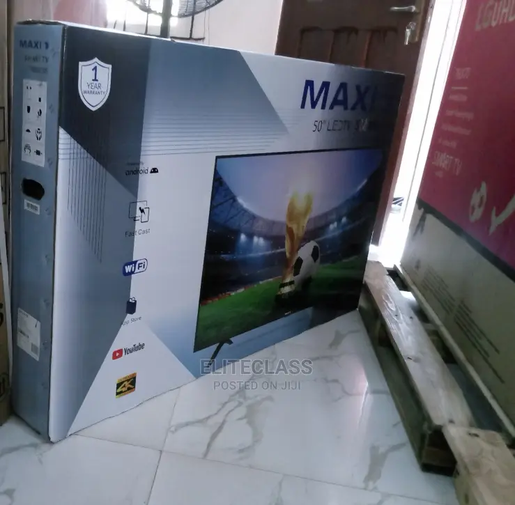 Introducing the New Maxi 50 Inches Smart UHD Tv