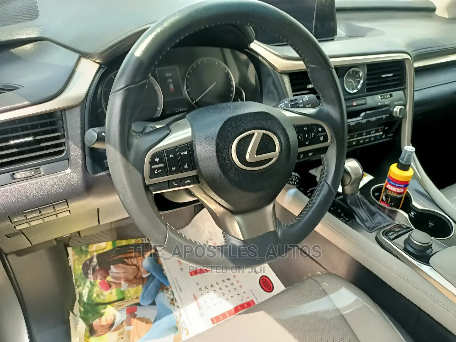 Lexus RX 350 AWD 2017 Gold