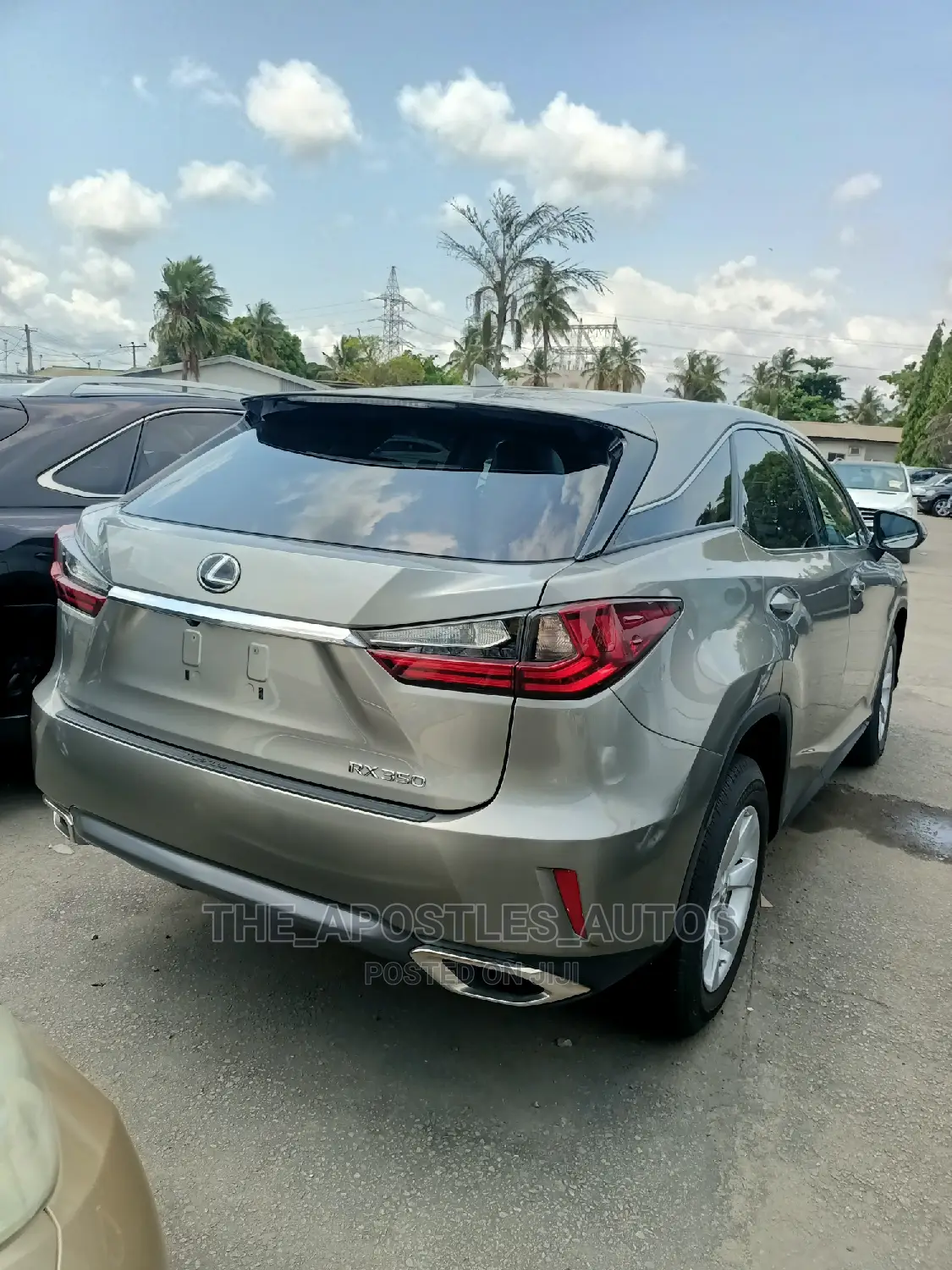 Lexus RX 350 AWD 2017 Gold