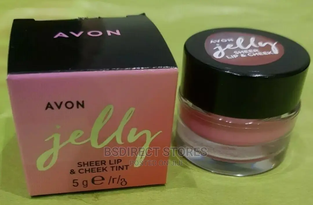 Avon RADIANT ROSE Day Glow Jelly Lip And Cheek Tint