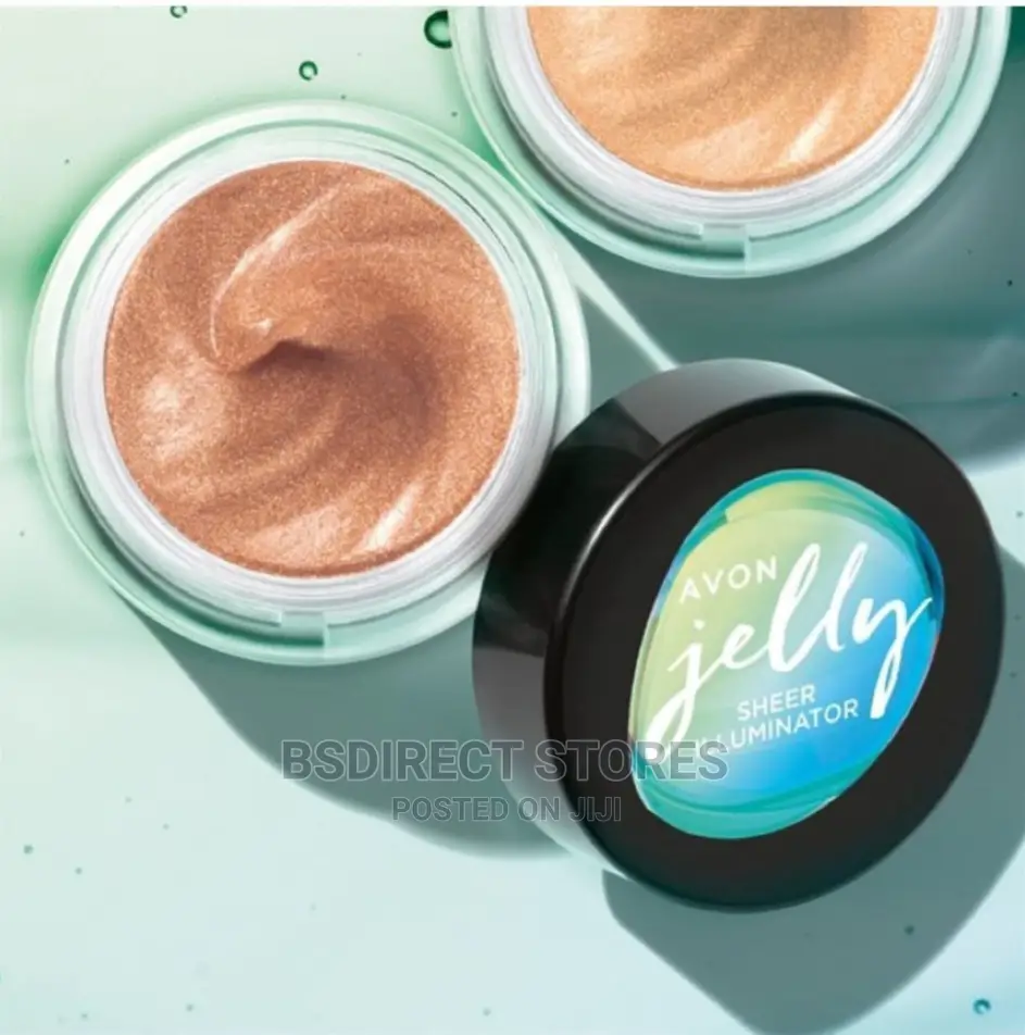 Avon Jelly Sheer Illuminator Highlighter Rose Glow Make Up