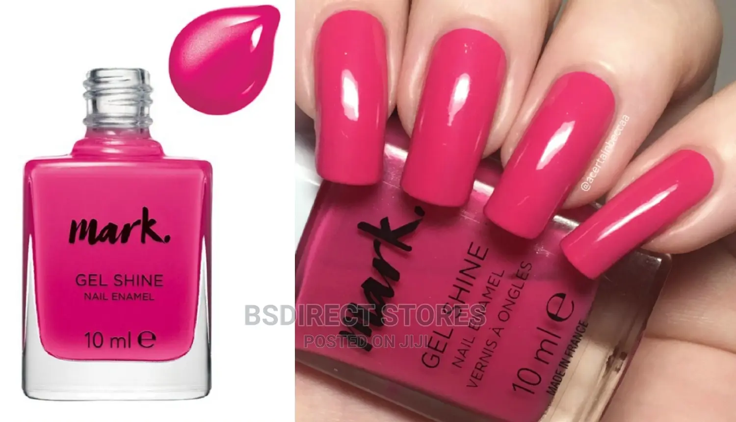 Avon Mark. PARFAIT PINK Gel Shine Nail Enamels