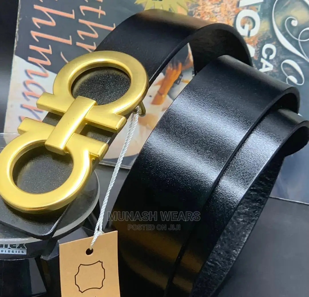 Men Luxury Leather Belt