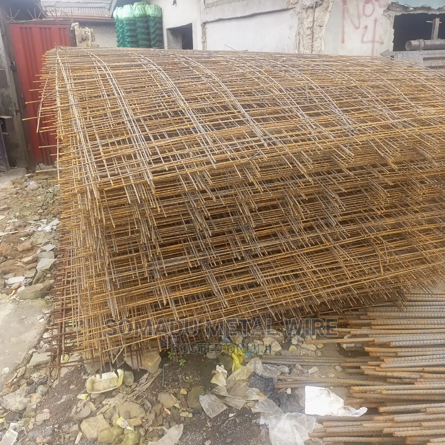 BRC Mesh Flat Sheet 2.1mhight X 4.8mlenght X6mm Thickness