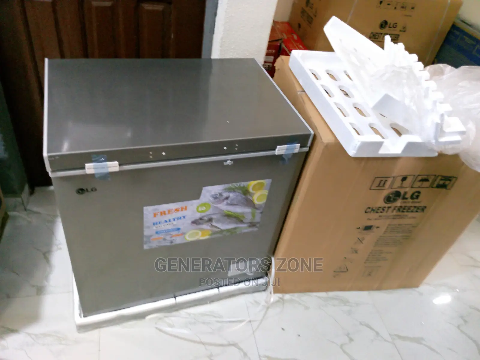 LG Chest Freezer 150L ( Gc-238)-Silver