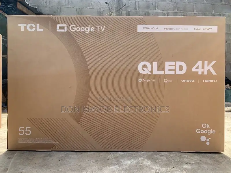 Tcltv 55c635- Qled Google Television