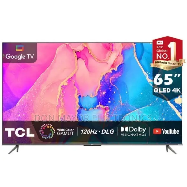 TCL 65inches Google Qled Tv(65C635)