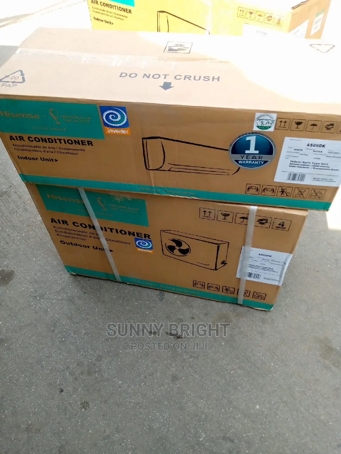 Hisense Inventer a/C 1hp
