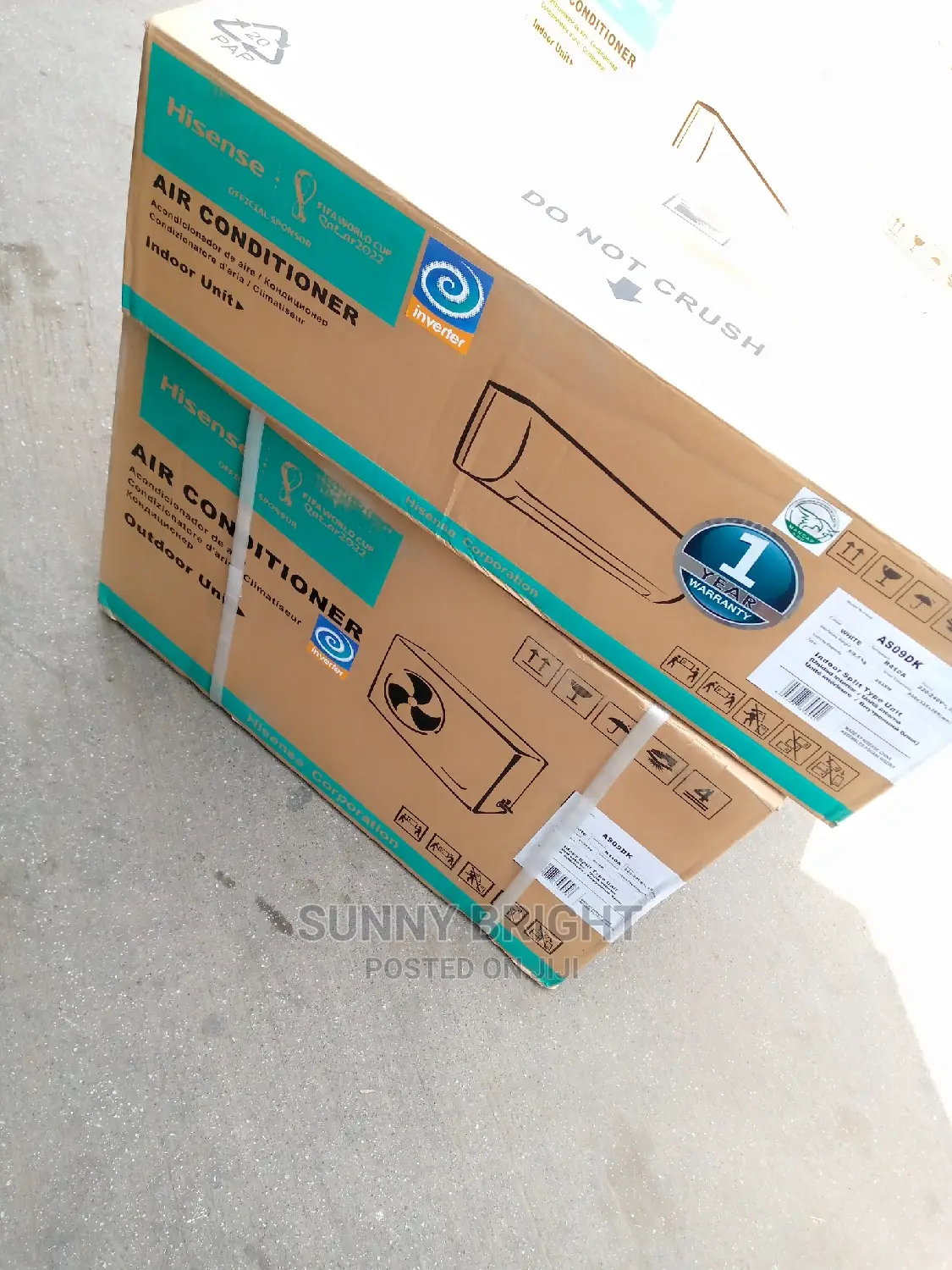 Hisense Inventer a/C 1hp
