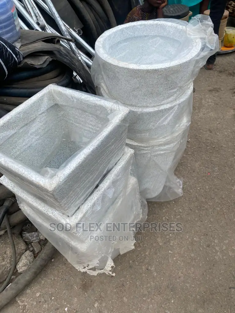 Fiber In And Out Door Flower Pots