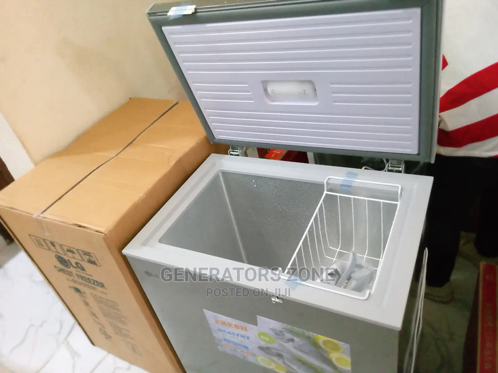 Key Lock Lg-Gc-238 Chest Freezer-Single Door