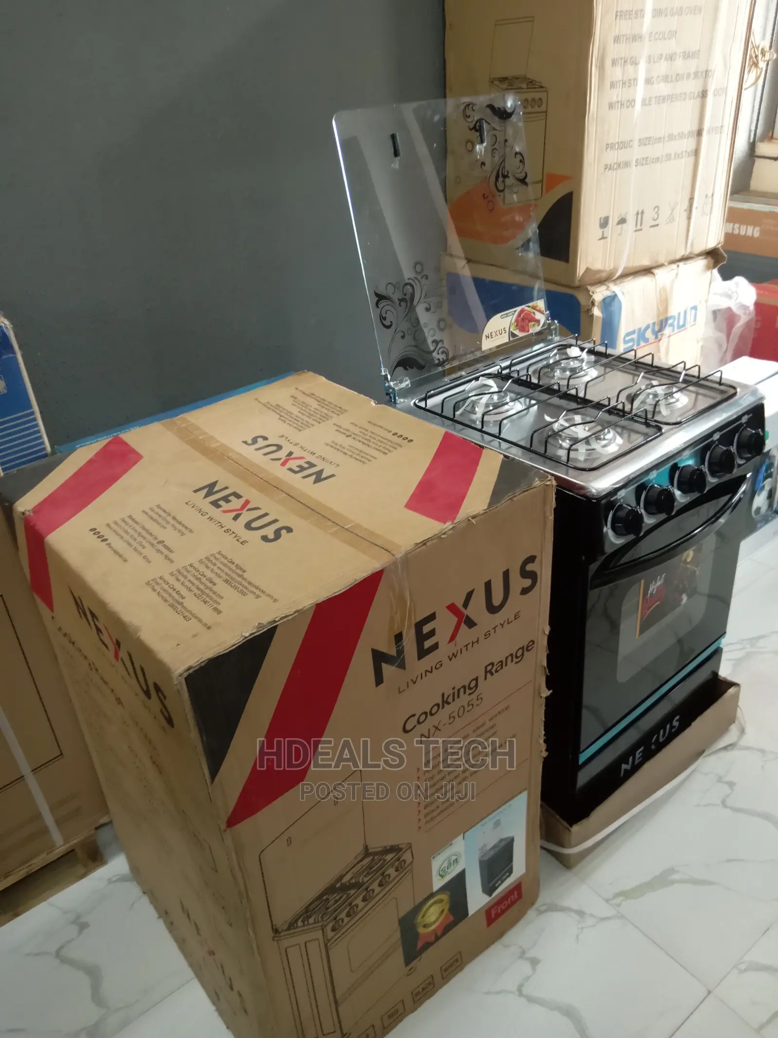 Nexus 50x50 Gas Cooker [NX-5055].