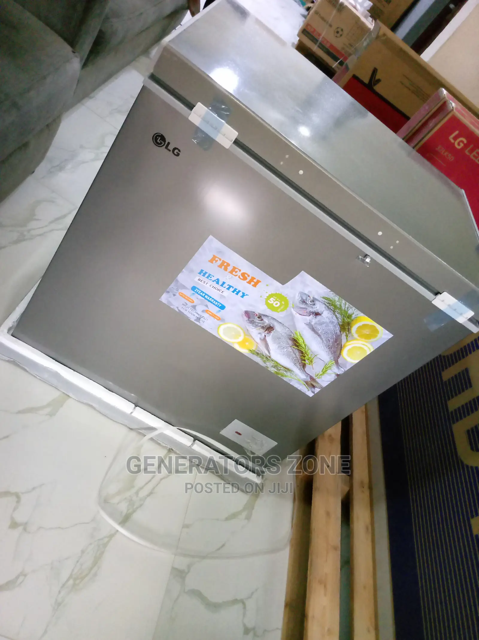 LG Deep and Fast Cooling Chest Freezer-Gc-238 ( Brand New)