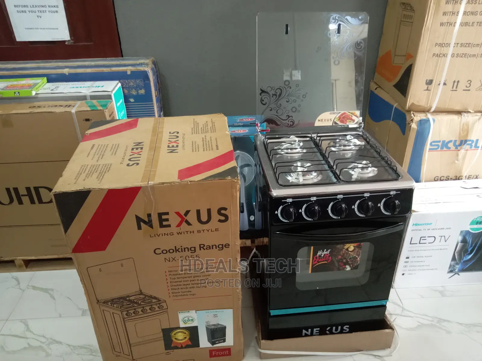 Brand New Nexus 50x50 Gas Cooker [NX-5055].