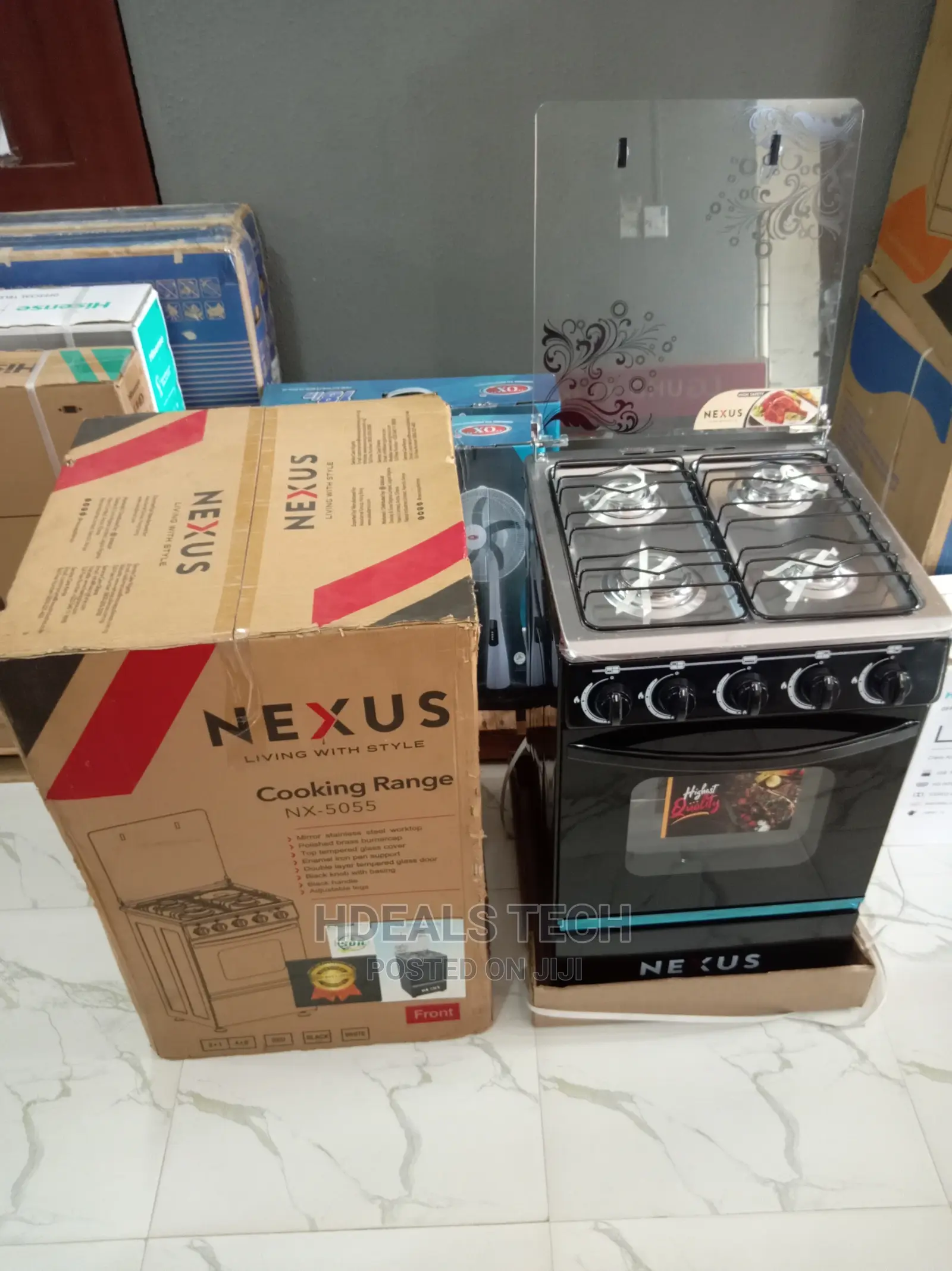 Latest Nexus 50x50 Gas Cooker [NX-5055].