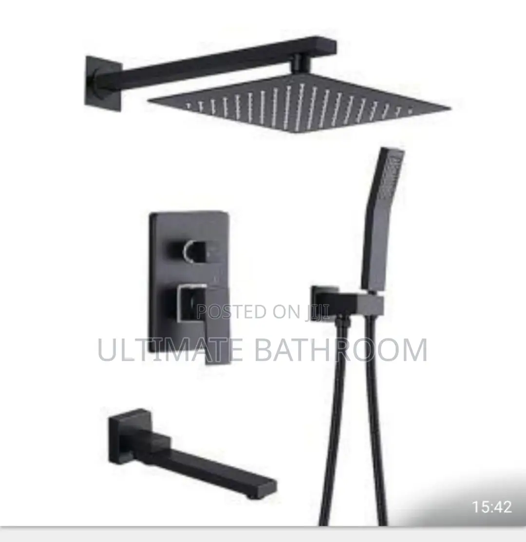 5 Ways Matt Black Conceal Shower Mixer