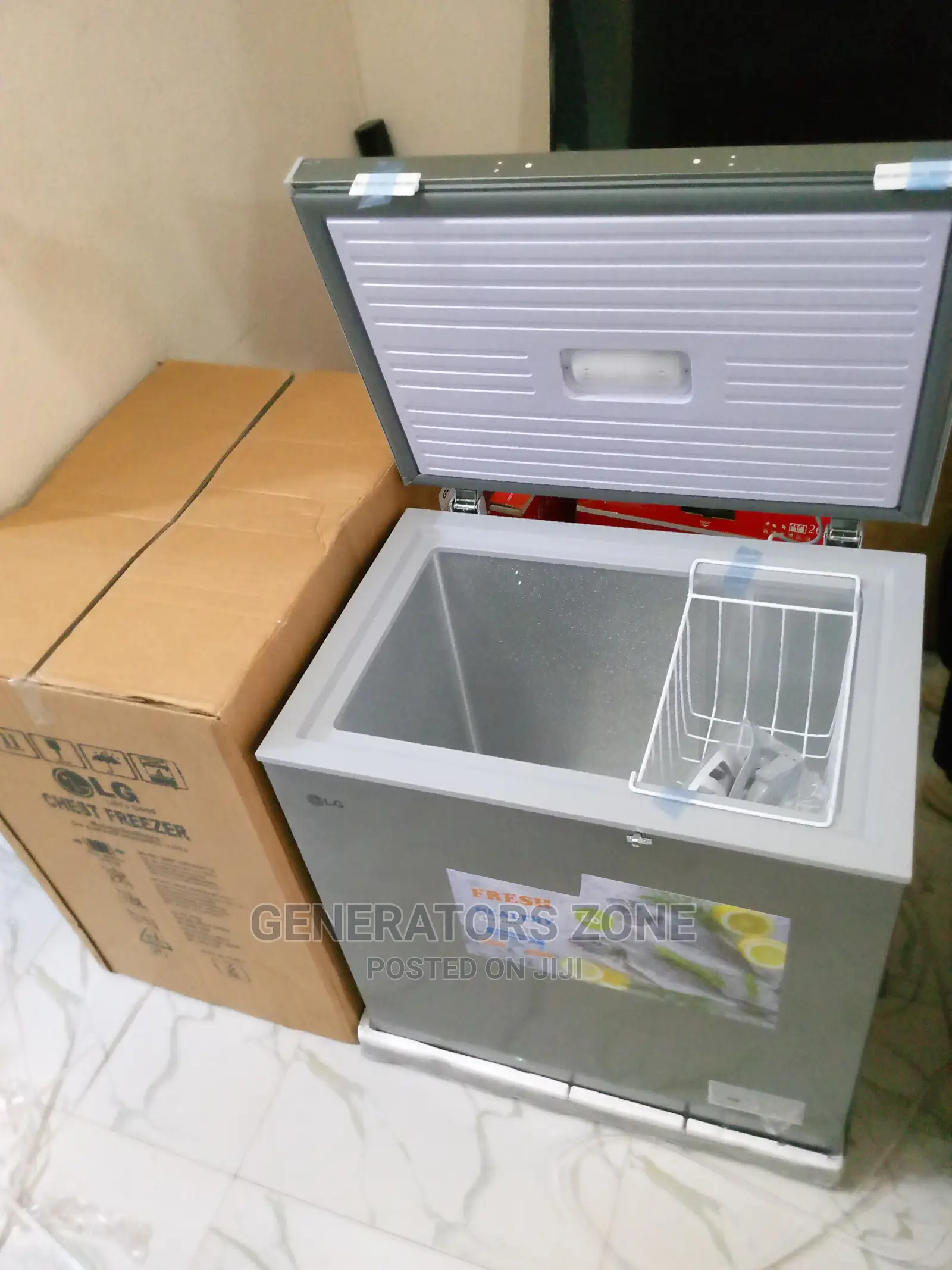 Lg-Freestanding Deep Fast Cooling Chest Freezer-Lg -Gc-238