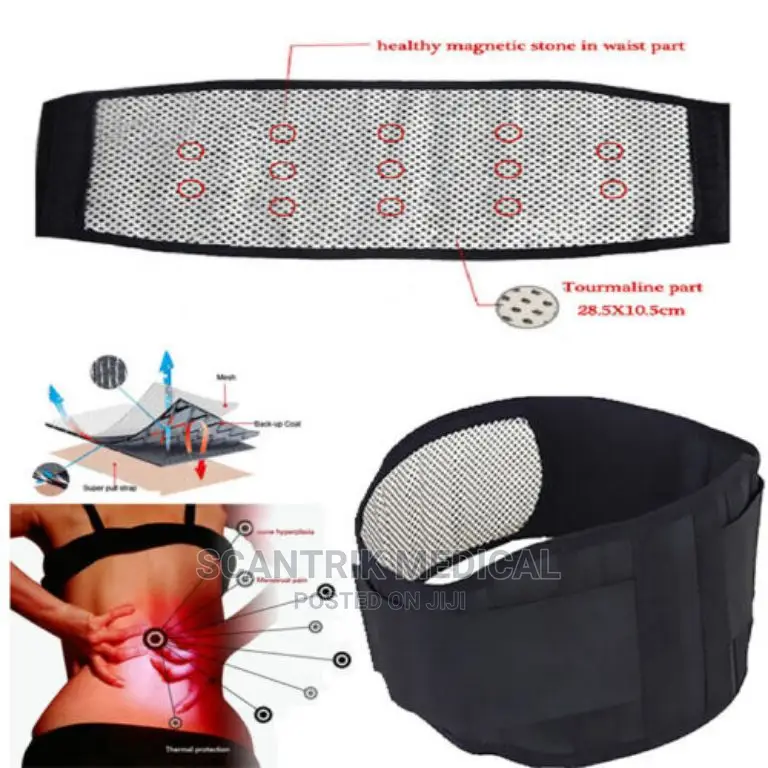 Portable Back Waist Support Lumbar Brace Massage