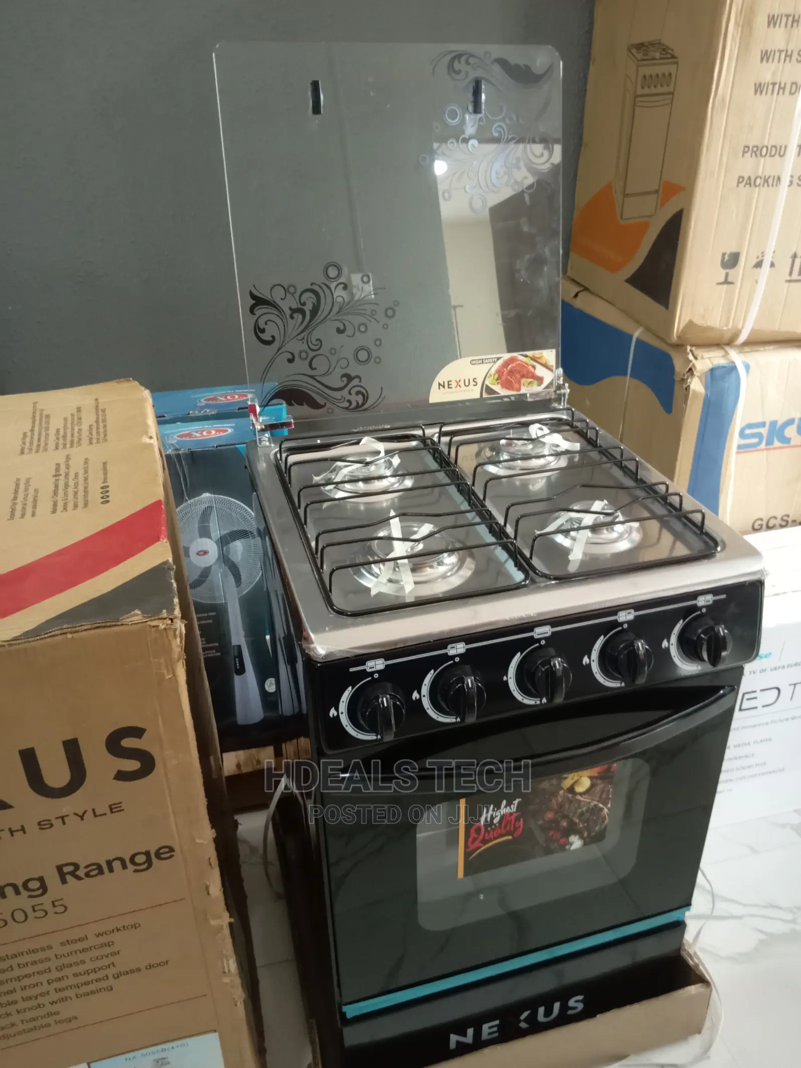 Best Nexus 50x50 Standind Gas Cooker [NX-5055].