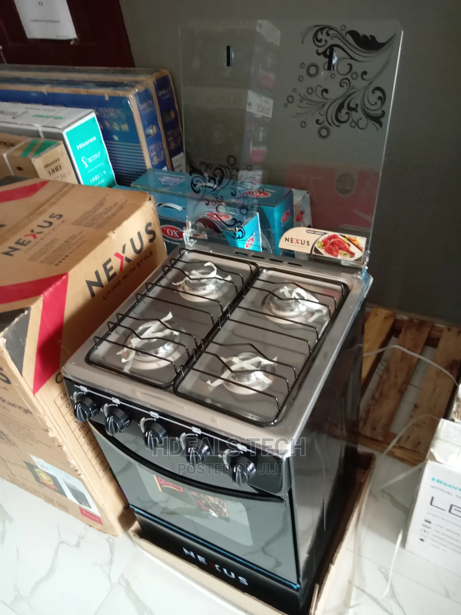 Latest Nexus 50x50 Standing Gas Cooker [NX-5055].