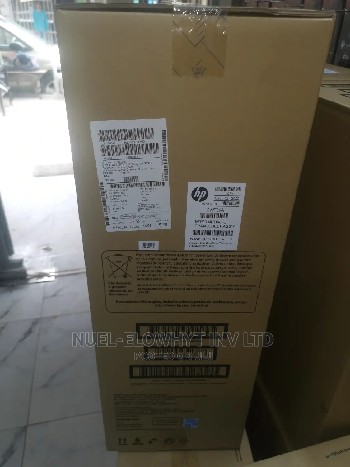 HP Laserjet 3WT89A Transfer Kit