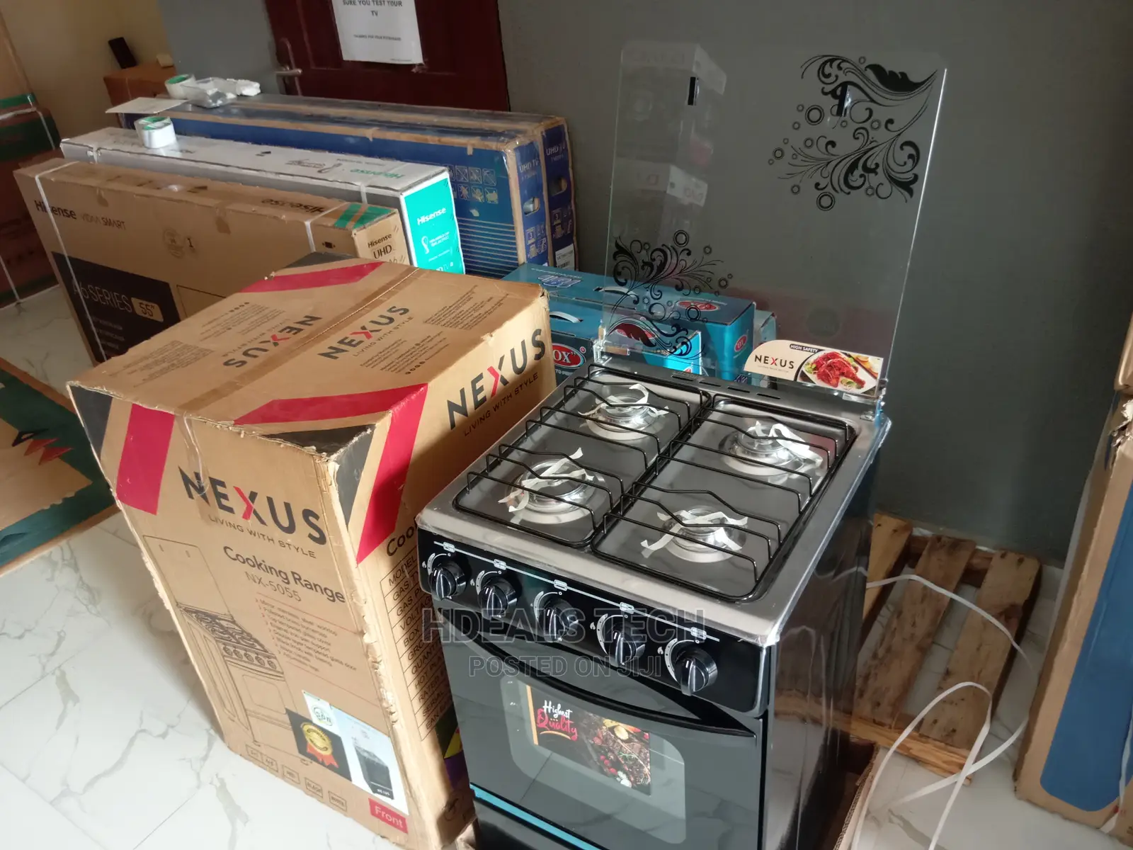 Original 50x50 Nexus Gas Cooker [NX-5055].