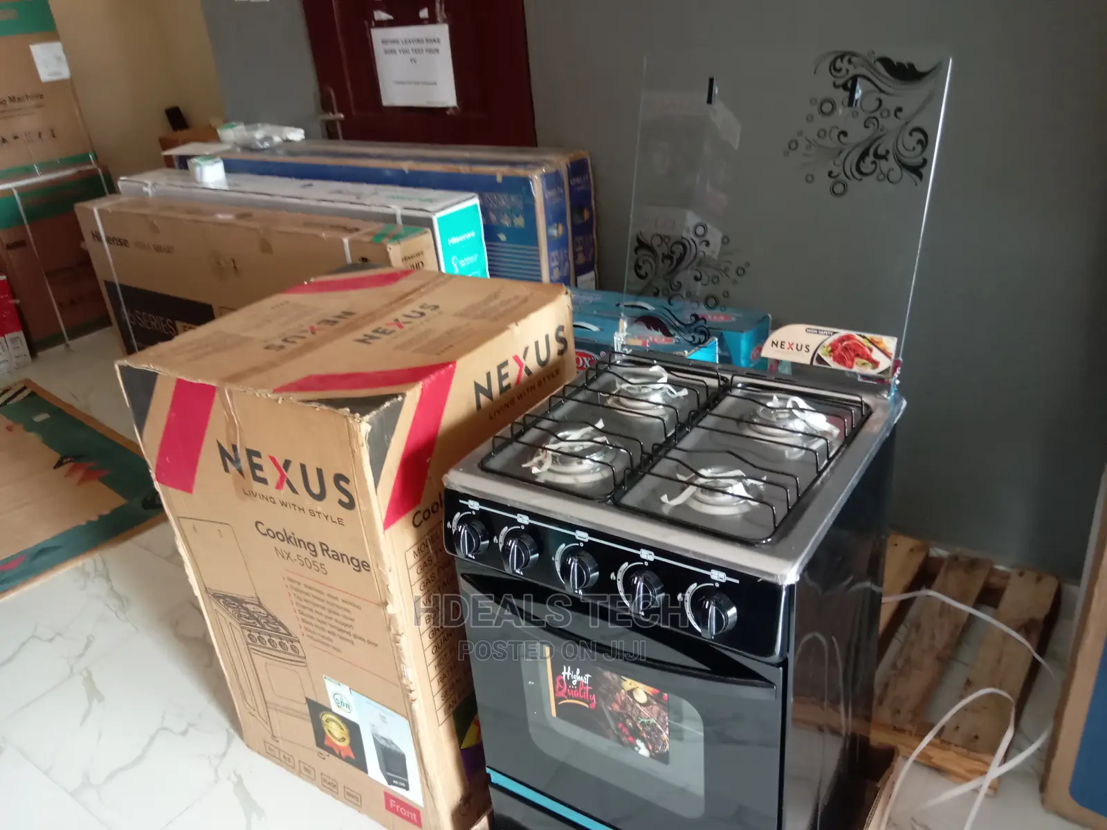 Latest 50x50 Nexus Gas Cooker [NX-5055].