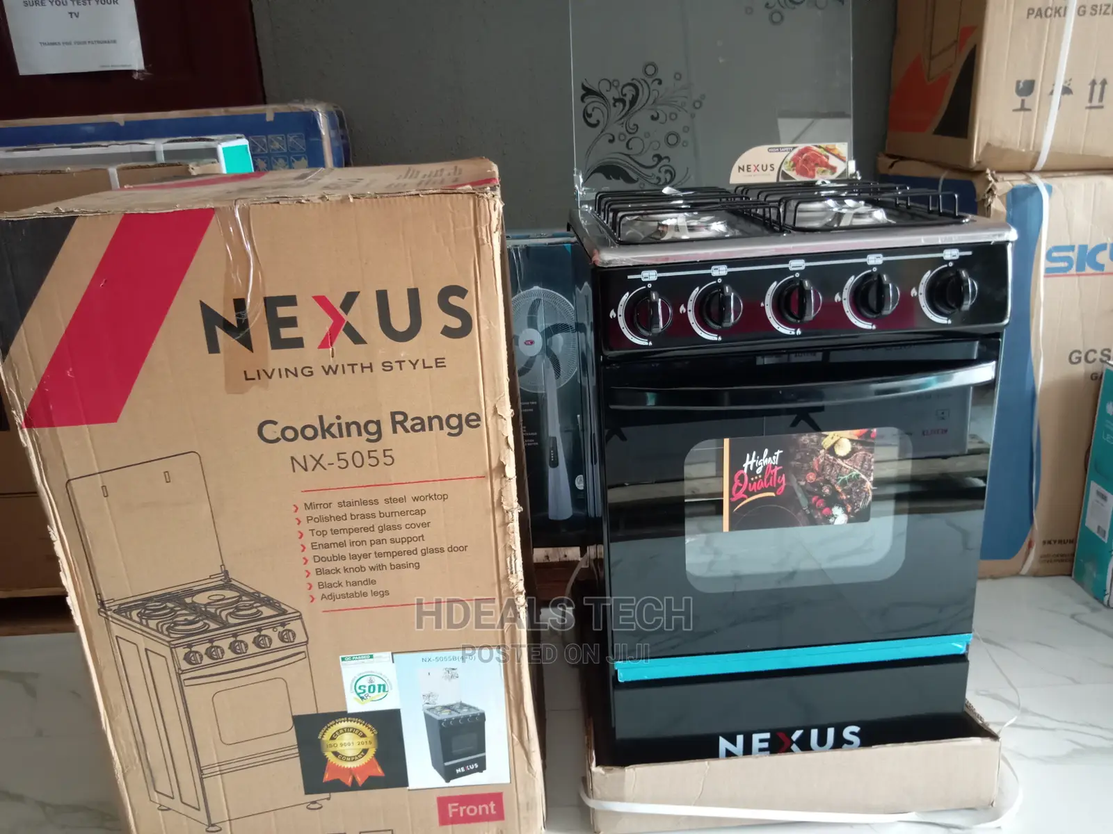 New 50x50mm Nexus Gas Cooker, NX-5055.