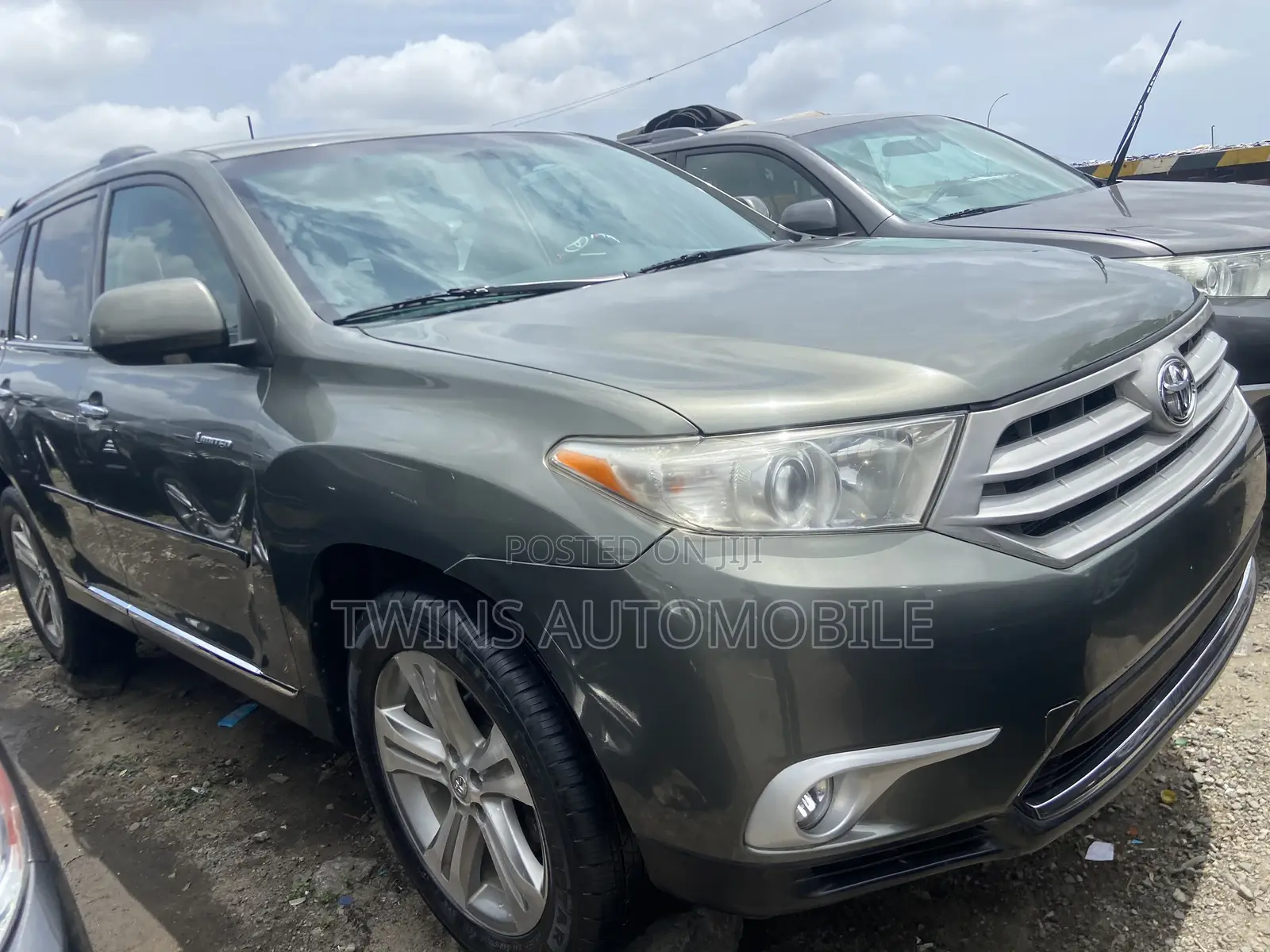 Toyota Highlander Limited 2012 Green