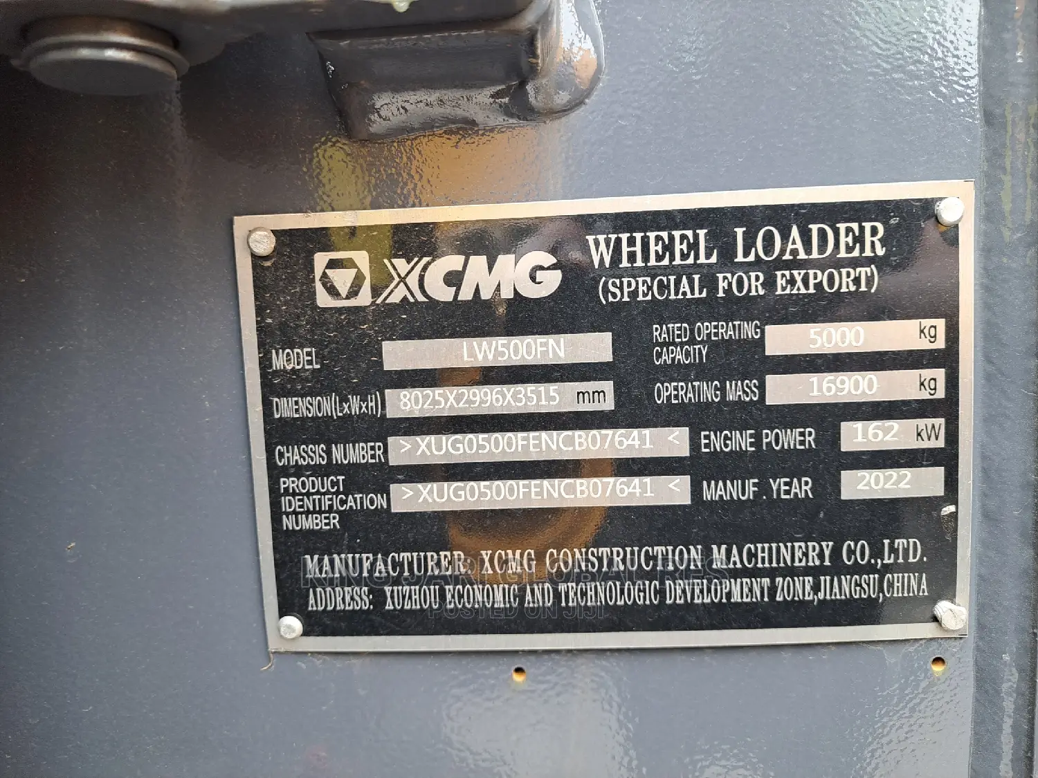 Brand New XCMG Wheelloader