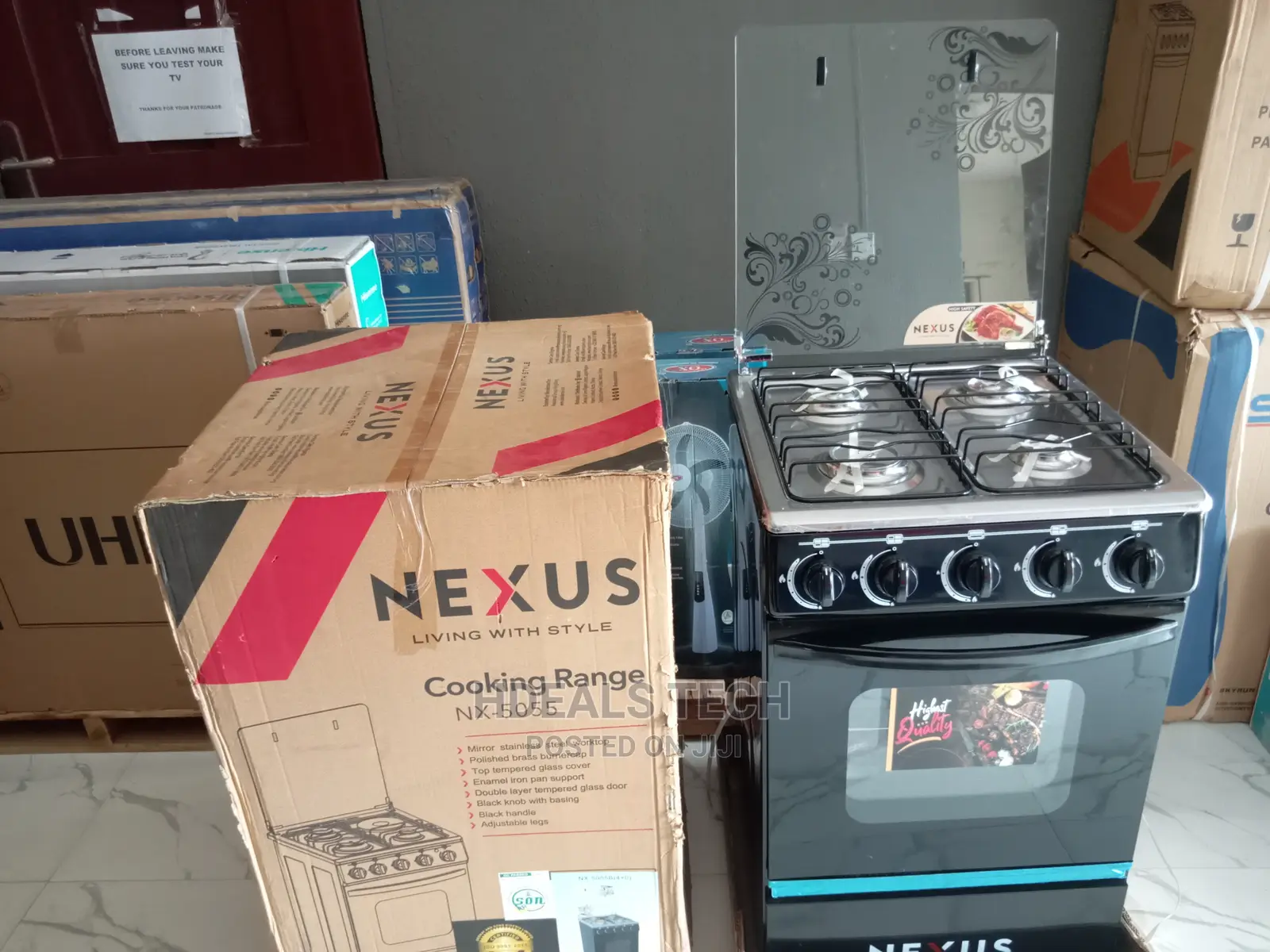 Latest 50x50mm Nexus Gas Cooker, NX-5055.