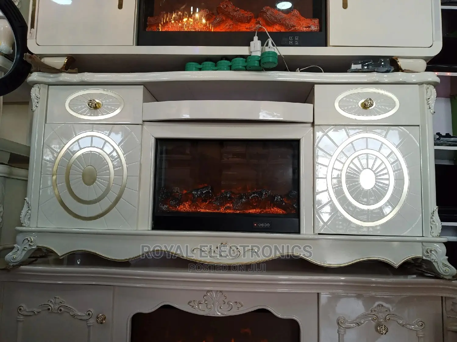 High Quality Royal Fireworks TV Stand With Drawers