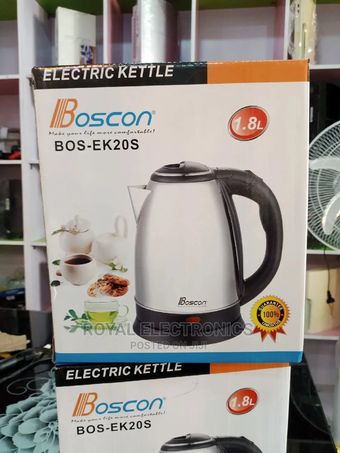 Boscon(Bos-Ek20s) Electric Kettle