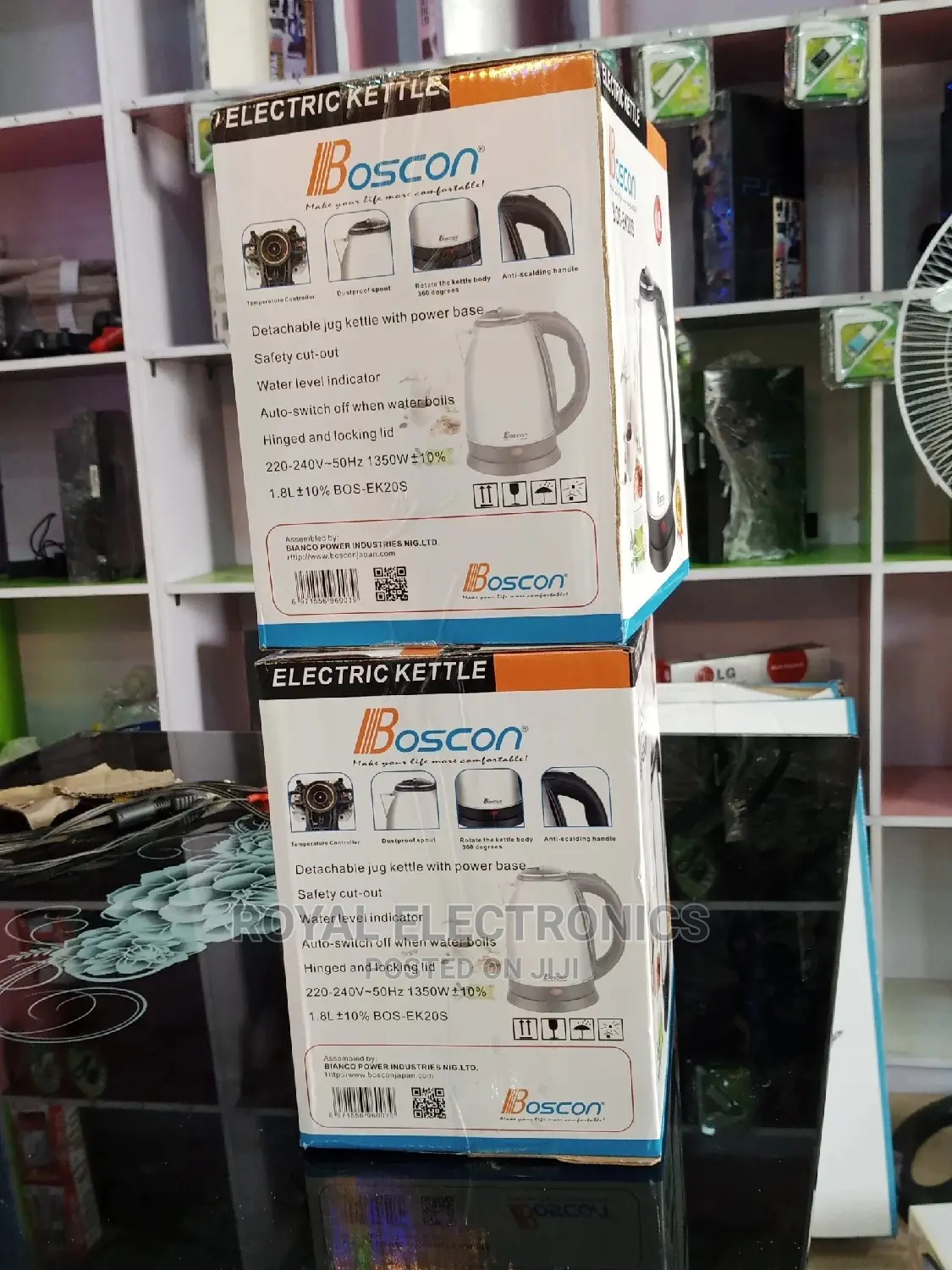 Latest Boscon(Bos-Ek20s) Electric Kettle