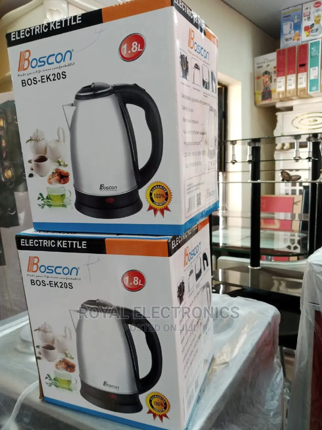 New Standard Boscon(Bos-Ek20s) Electric Kettle