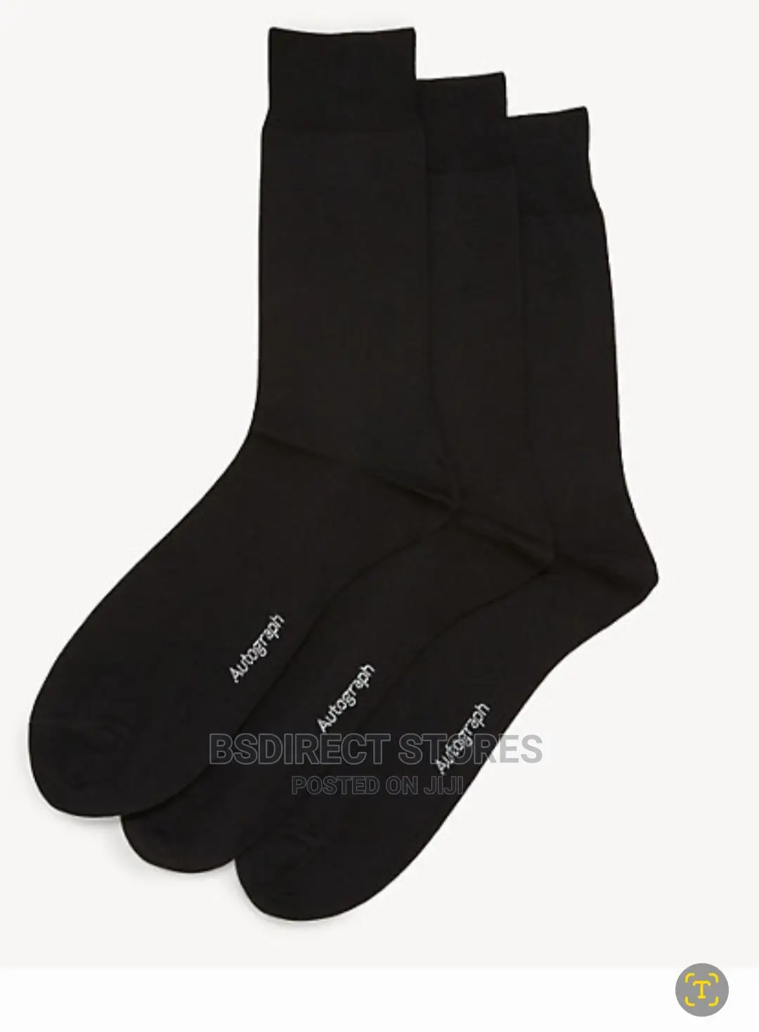 Marks and Spencer Black 3pack Luxury Modal Pima Cotton Socks