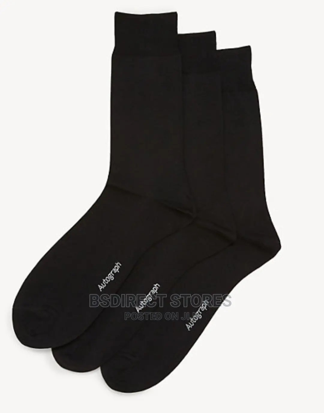 Marks and Spencer Black 3pack Luxury Modal Pima Cotton Socks