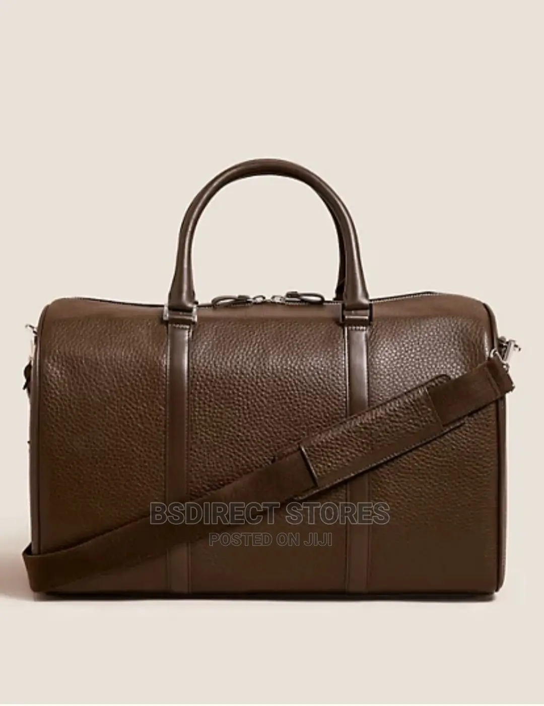 Marks And Spencer COLLECTION Luxury Leather Mens Weekend Bag