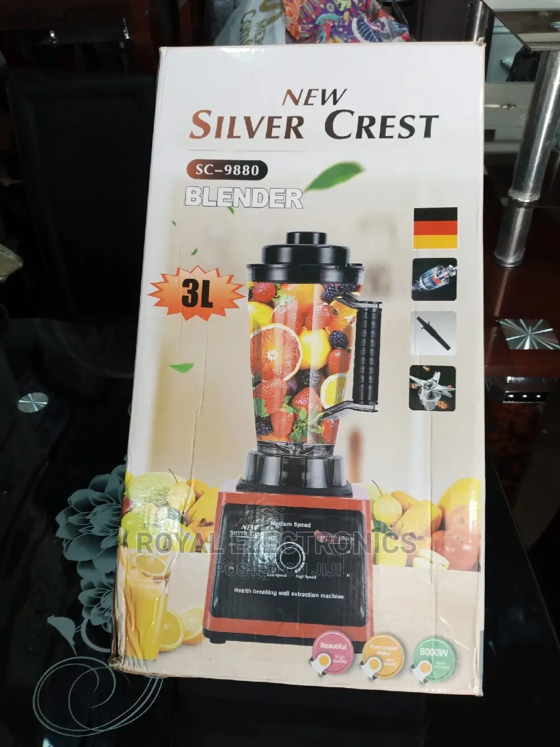 Very New Silver Crest (Sc-9880) Multifunction Blender