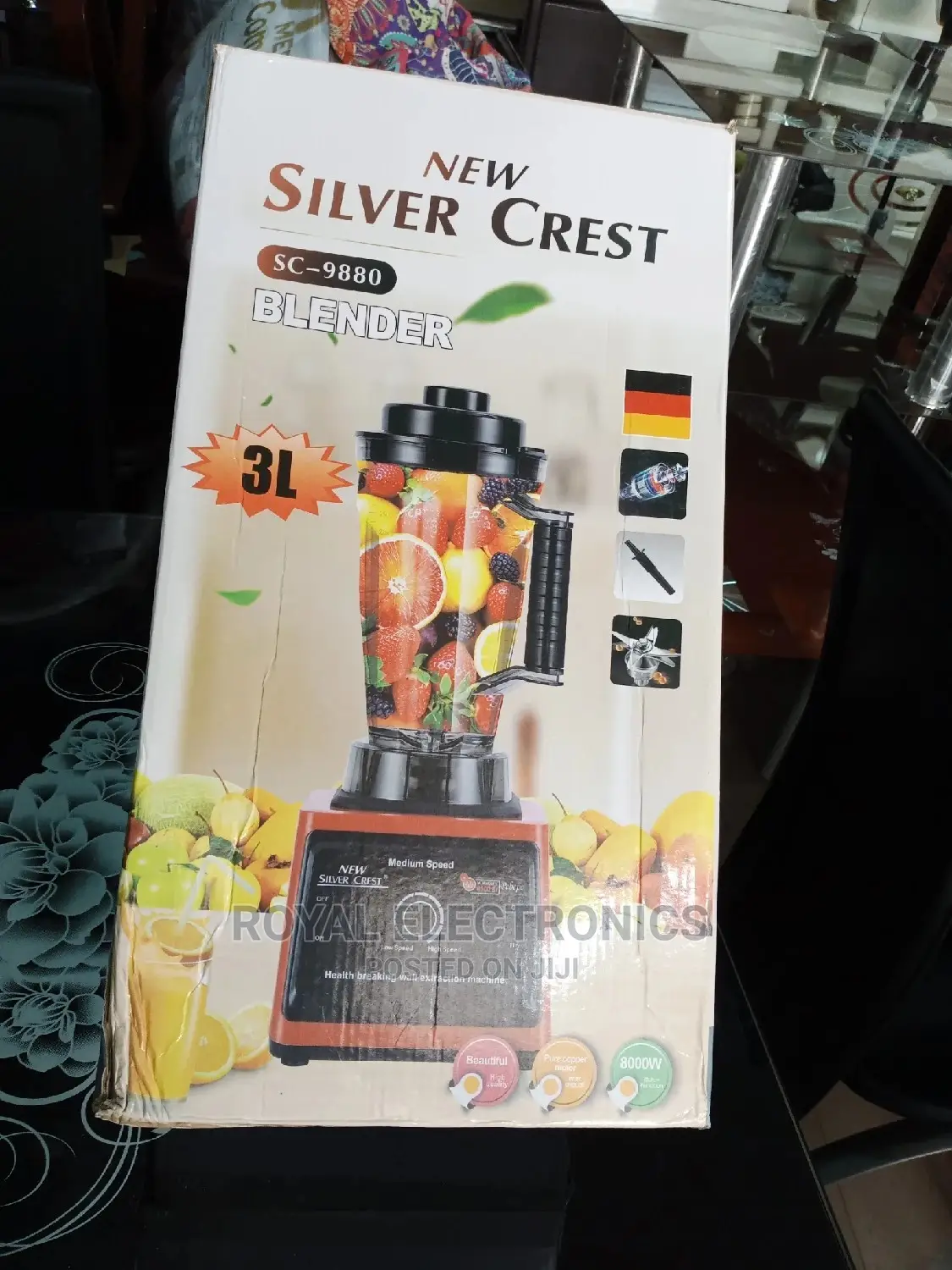 Very New Silver Crest (Sc-9880) Multifunction Blender
