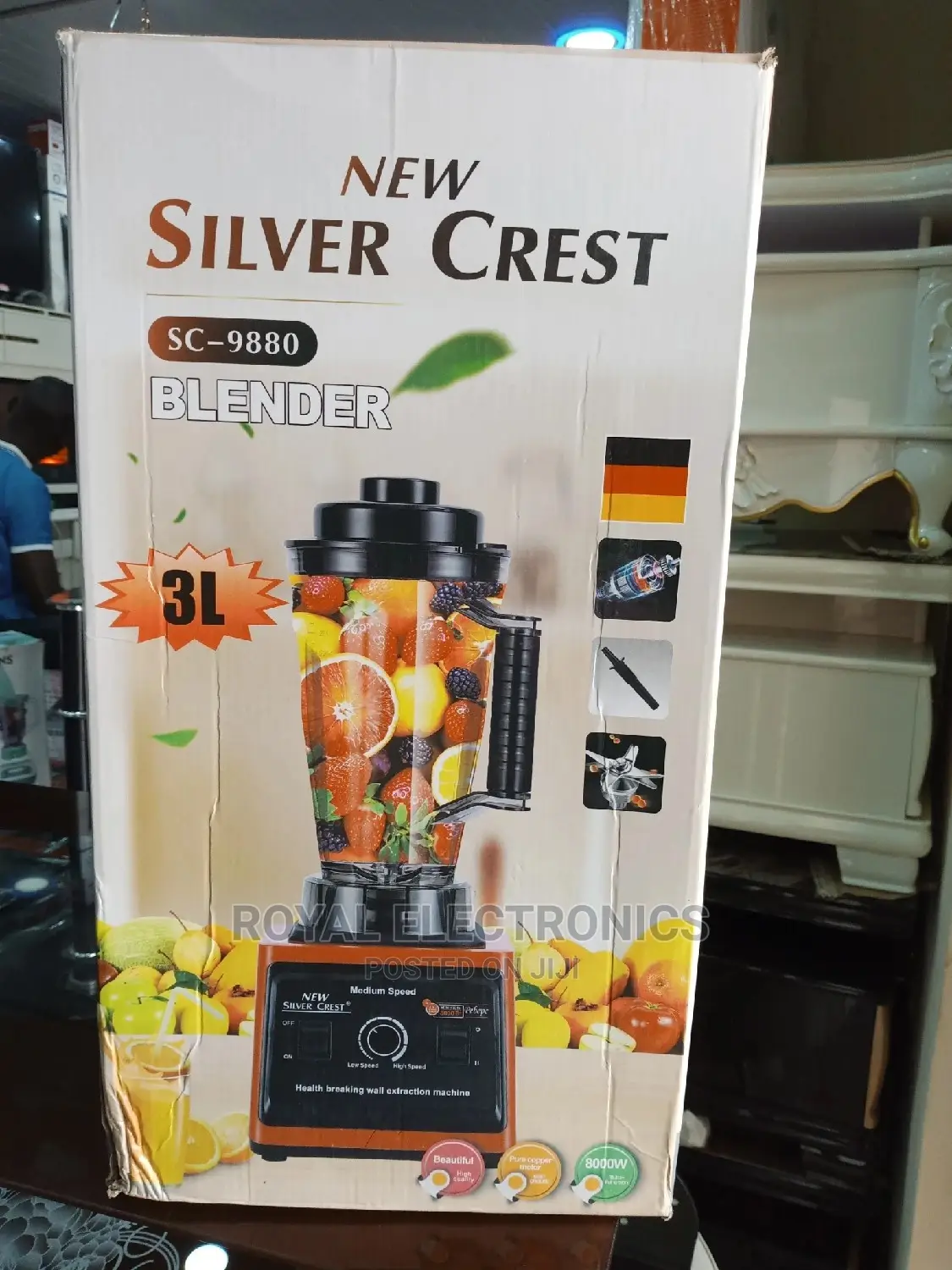 Classic Silver Crest (Sc-9880) Multifunction Blender