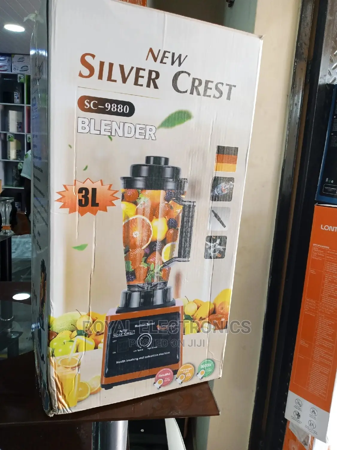 Classic Silver Crest (Sc-9880) Multifunction Blender