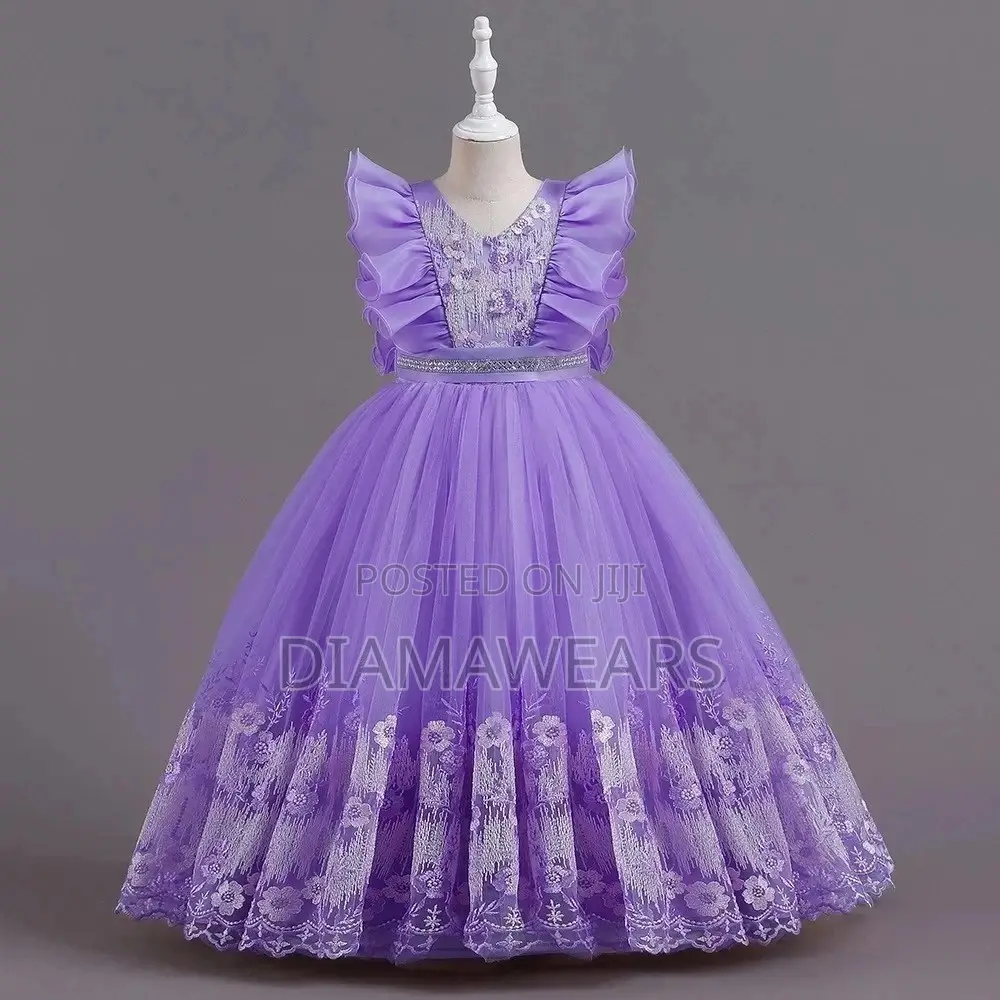Purple Lilac Ball Gown