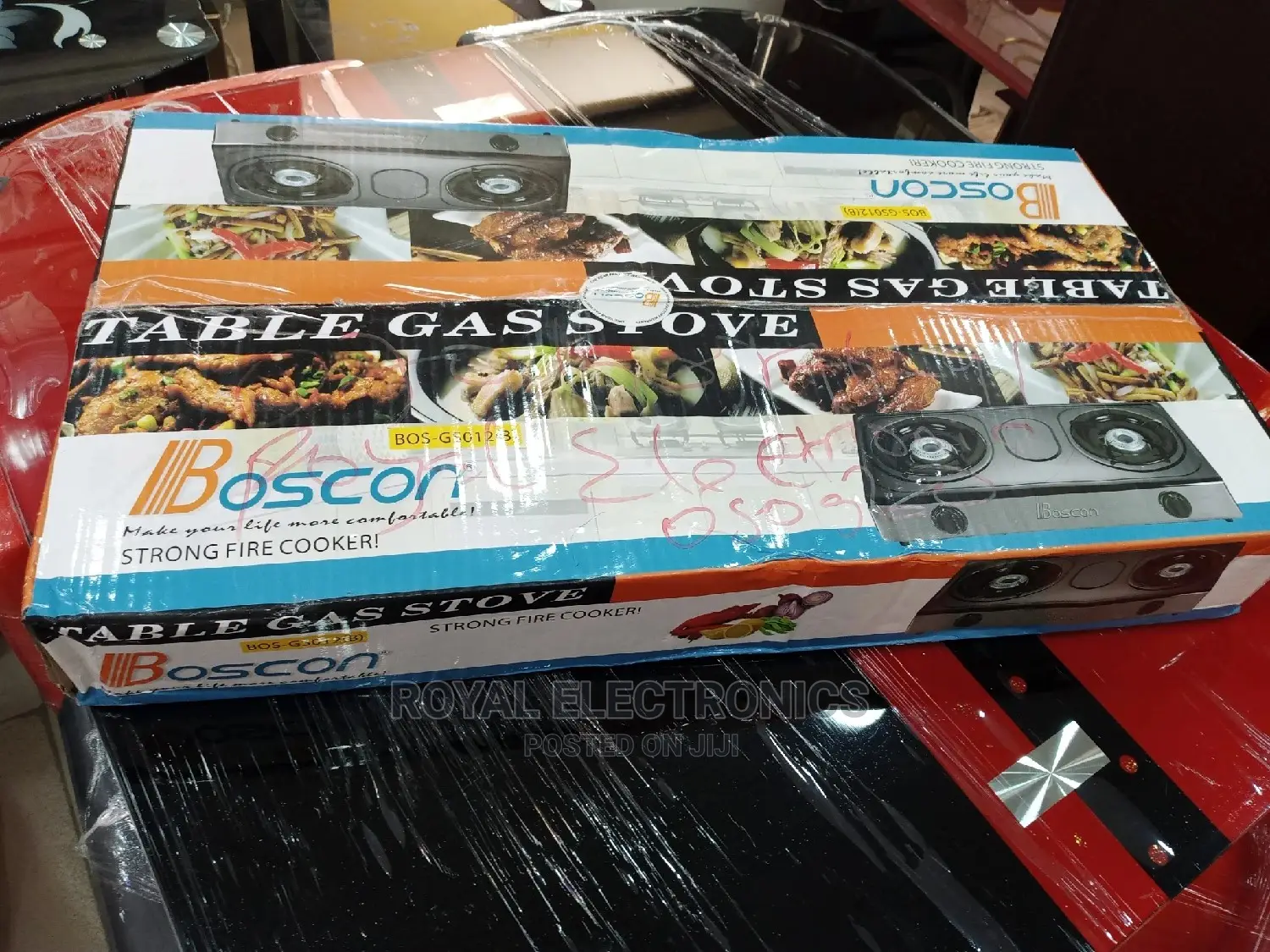 Brand New Boscon(Bos-Gs012) Stainless Table Gas Stove