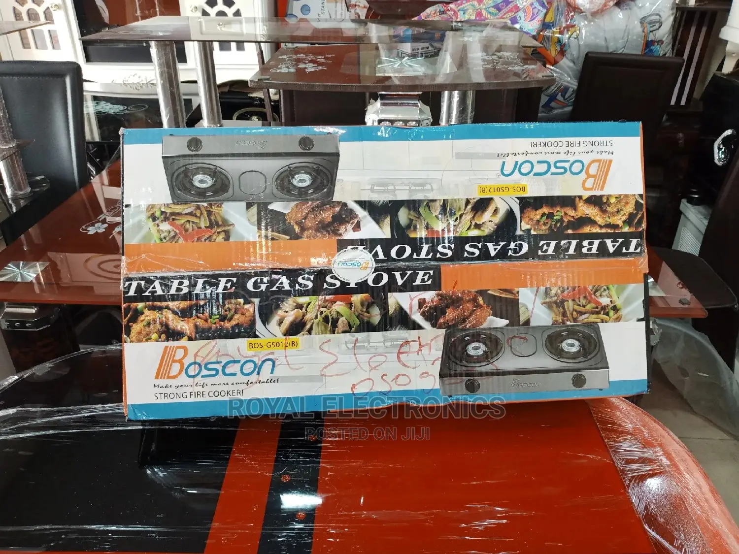 Very New Boscon(Bos-Gs012) Stainless Table Gas Stove