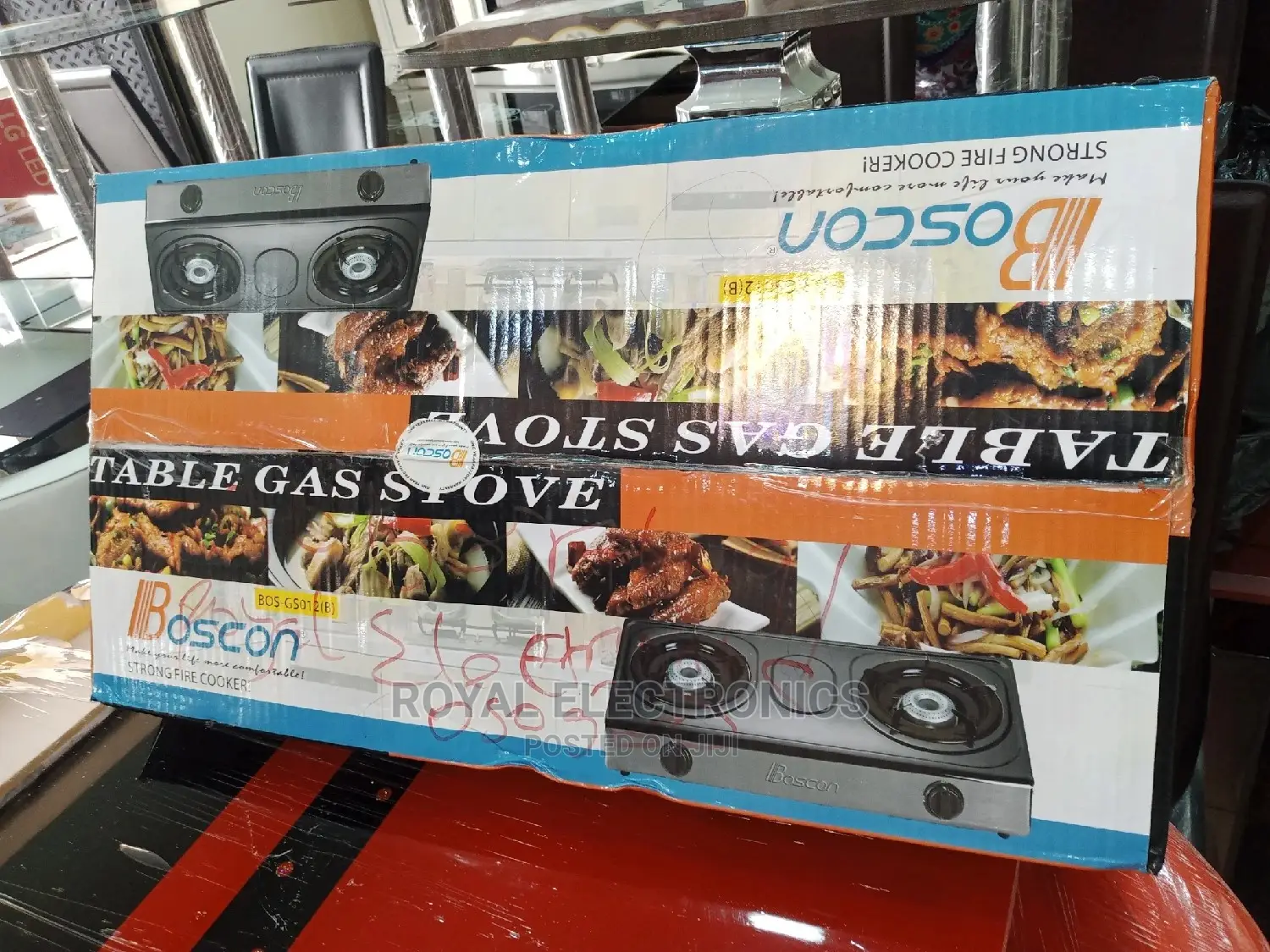 Classic Boscon(Bos-Gs012) Stainless Table Gas Stove