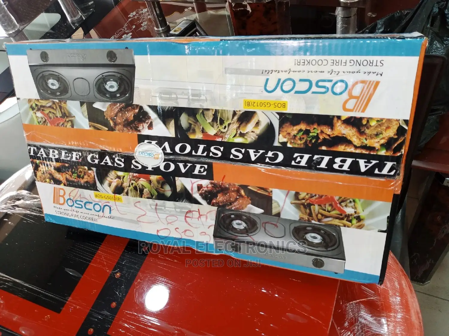 Classic Boscon(Bos-Gs012) Stainless Table Gas Stove