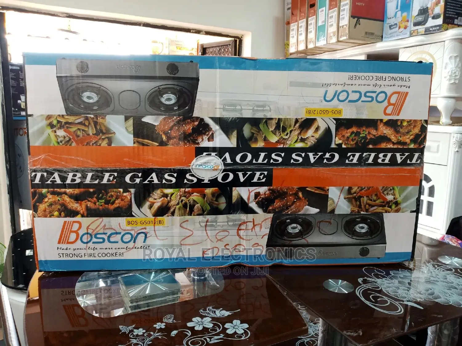 Standard Boscon(Bos-Gs012) Stainless Table Gas Stove